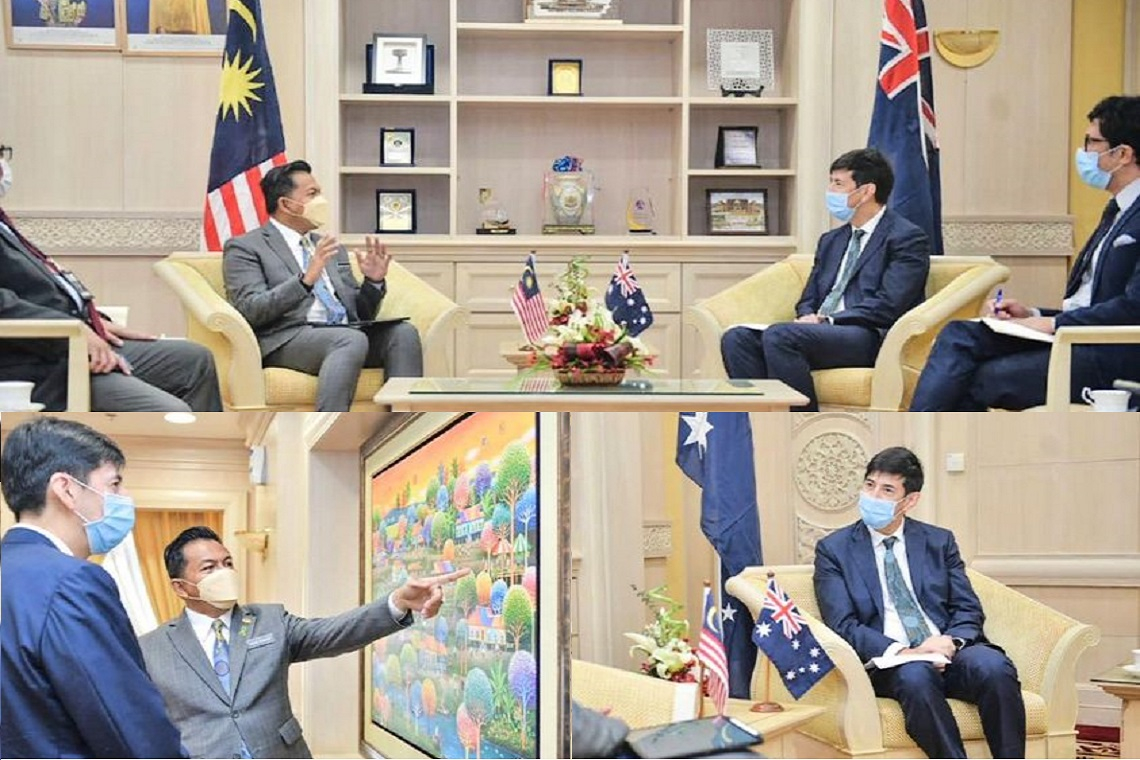 Kunjungan Hormat Pesuruhjaya Tinggi Australia
